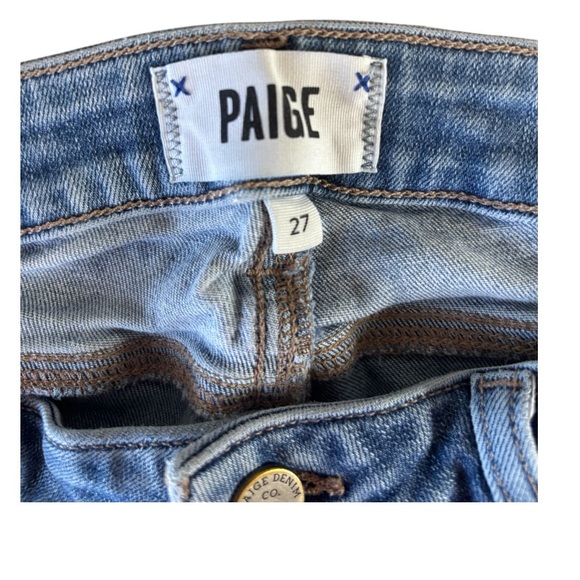 Paige Verdugo Raw Hem Ankle Jeans - Picture 3 of 4